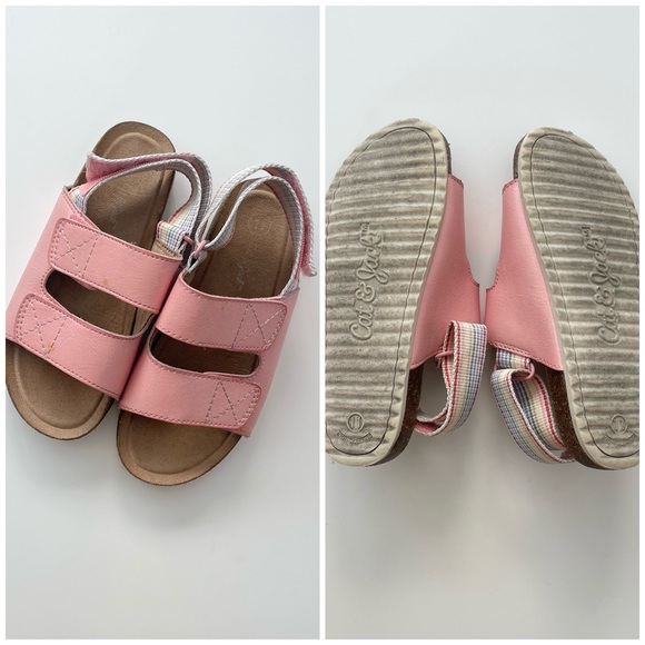 6pc Bundle Girls 4T Pink Tops Denim Leggings Dress Sandals Levi’s Calvin Klein - Picture 3 of 14